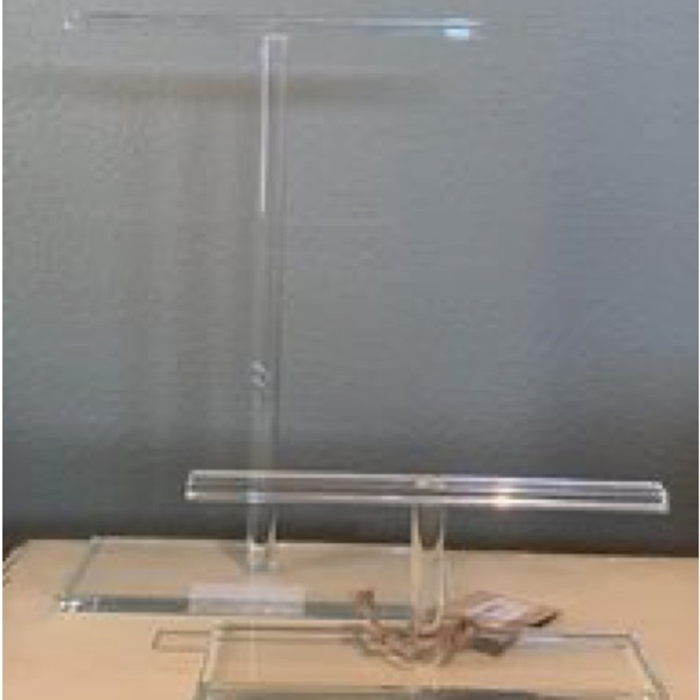 Two Wisteria Glass Jewelry Stands